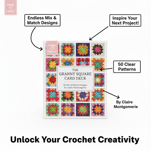 Hook & Heart™ Cozy Squares™ — 50 Granny Square