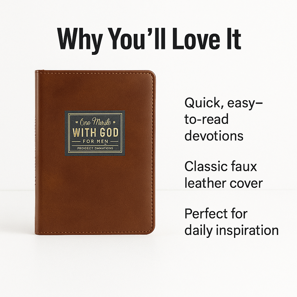 FaithForge™ One Minute With God — 365-Day Men’s Devotional